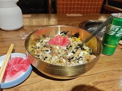 -明洞阿姨·韩式酱蟹烤肉·创意料理(三元桥店)