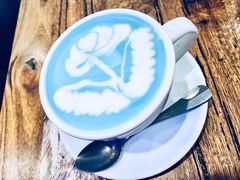 Butterfly&nbsp;Pea&nbsp;Latte-FLOVIE FLORIST CAFE