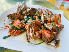 姜葱炒花蟹-绢姐海鲜大排档