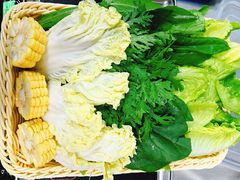 鲜蔬拼盘-渝夫虾滑火锅(解放路旗舰店)