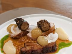 巴斯克猪肉肋排-Amber(香港置地文华东方酒店)