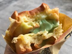 班戟薄饼夹雪糕单球-成裕雪糕店(士多店)
