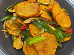 回锅土豆片-巴依老爷新疆美食(马驹桥店)