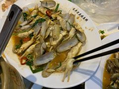炒蛏子-长平老姿娘夜粥(平东一街店)