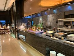 自助取餐区-北京希尔顿逸林酒店-逸轩西餐厅-自助餐厅