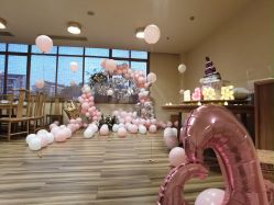 -小鲤鱼生日气球派对会场策划布置