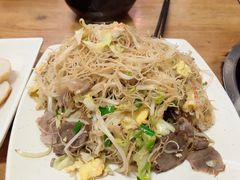 牛肉鸡蛋炒粉干-牛小隆牛肉面馆(四牌楼店)