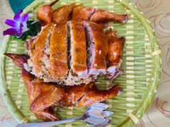 失传菜脆皮糯米鸡-水乡人家私房菜(逢简店)