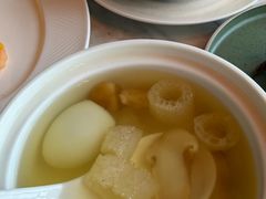 竹荪鹌鹑蛋鸡汤-无锡苏宁银河国际酒店-悦府65中餐厅