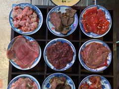 特色内脏九宫格拼盘-王歘歘·chuǎ火锅(五道营店)