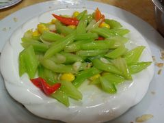 西芹百合-穆老九清真牛羊肉馆(宋城店)