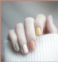 -孔雀手美甲美睫护理