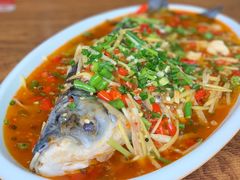 -盐与味葱葱鲫鱼•自贡菜江湖菜(春熙店)