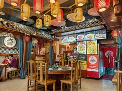 -东来菜馆•手抓海鲜家常菜•海鲜锅贴(鸽子窝店)
