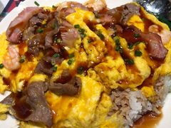 滑蛋三宝饭-食大利香港茶餐厅(南亚风情第一城店)