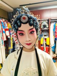 -胭脂猫京剧摄影