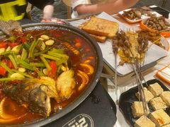 -宝记烧烤·碳锅羊肉·羊蝎子火锅·夜食社(文体路创始店)