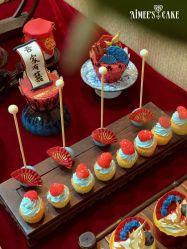 点击看大图 -Aimee'sCake婚礼甜品台·企业商务茶歇
