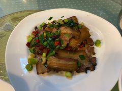 蒜苗炒腊肉-乐口福家常菜馆(古庸路店)