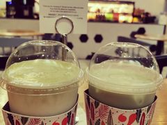 冰椰汁抹茶牛奶-HELLO 27 意面·沙拉·帕尼尼