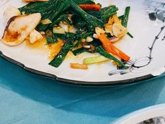韭菜炒鱿鱼-琼菜王(南海店)