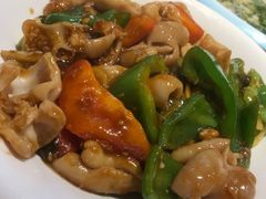 酸菜炒大肠-粤北餐馆
