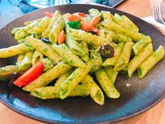 罗勒鸡肉笔尖面-greenjoy绿享轻食(宁海路店)