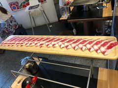 一米长盘牛五花-犟牛家·榴莲烤肉(五棵松店)