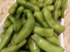盐水毛豆-長壹旋转烤吧 农家鸡火锅