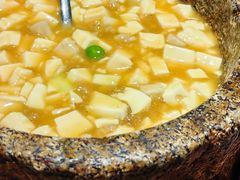 石锅鸡汤豆腐-绿茶餐厅(天津天河城店)