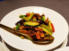 鸡枞菌炒松阪肉-海立阁海鲜江浙菜(漕河泾印象城店)