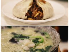 虾仁煨面-怡园饭店-餐厅(四望亭店)