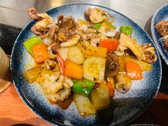 辣炒章鱼-鑫吉巷铁板烧