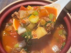 荆芥焖罐牛肉-禾珍珠家常小馆(河南博物院店)