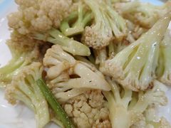 烧鹅汁炒台山菜花-台山美食一绝阿四台山黄鳝饭(阿四创作店)