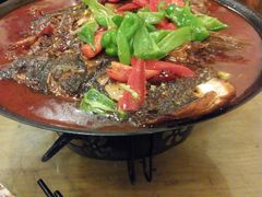 地锅鱼头-华顺土菜馆(洪岗路店)