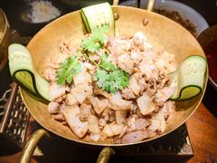 干锅孜然羊肉-楼兰新疆主题餐厅(苏州中心店)