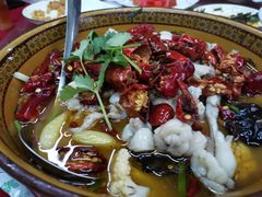 特色泡椒田鸡-美味海鲜大排档(明发美食地标店)