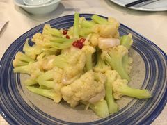 有机菜花拌贝丁-渔娘渔家丹东海鲜(东直门店)