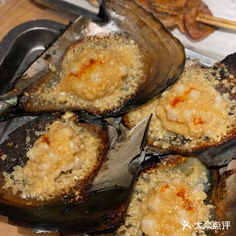 海鲜烧烤我心里的烤带子第一名