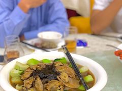 发菜生菜花菇闷蚝豉-东豪园林海鲜酒家(南港路辅路店)