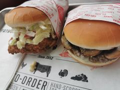 蘑菇牛肉汉堡-FATBURGER 特富客汉堡(外交公寓店)