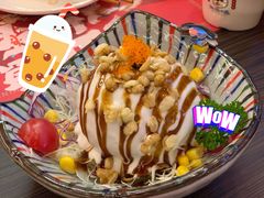 温泉蛋爆浆土豆泥-仙隐小鹿中華の日料(荣民龙首广场店)