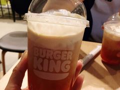 芒果椰椰奶盖-汉堡王(北京三里屯购物中心)