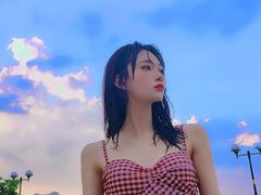 泳池拍照-黄金海岸水上乐园