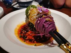 凉拌三色面-绿茶餐厅(松江万达店)