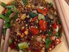 烤脑花-拈签一笑黄牛肉辣卤串串