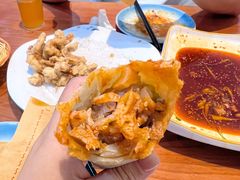 -渔记熏肉大饼