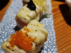 牛油果炸虾寿司卷-吟松日式料理(莘庄店)