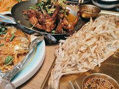 -街角等你.大连海鲜烧烤.经典铁板海鲜串(西安路店)